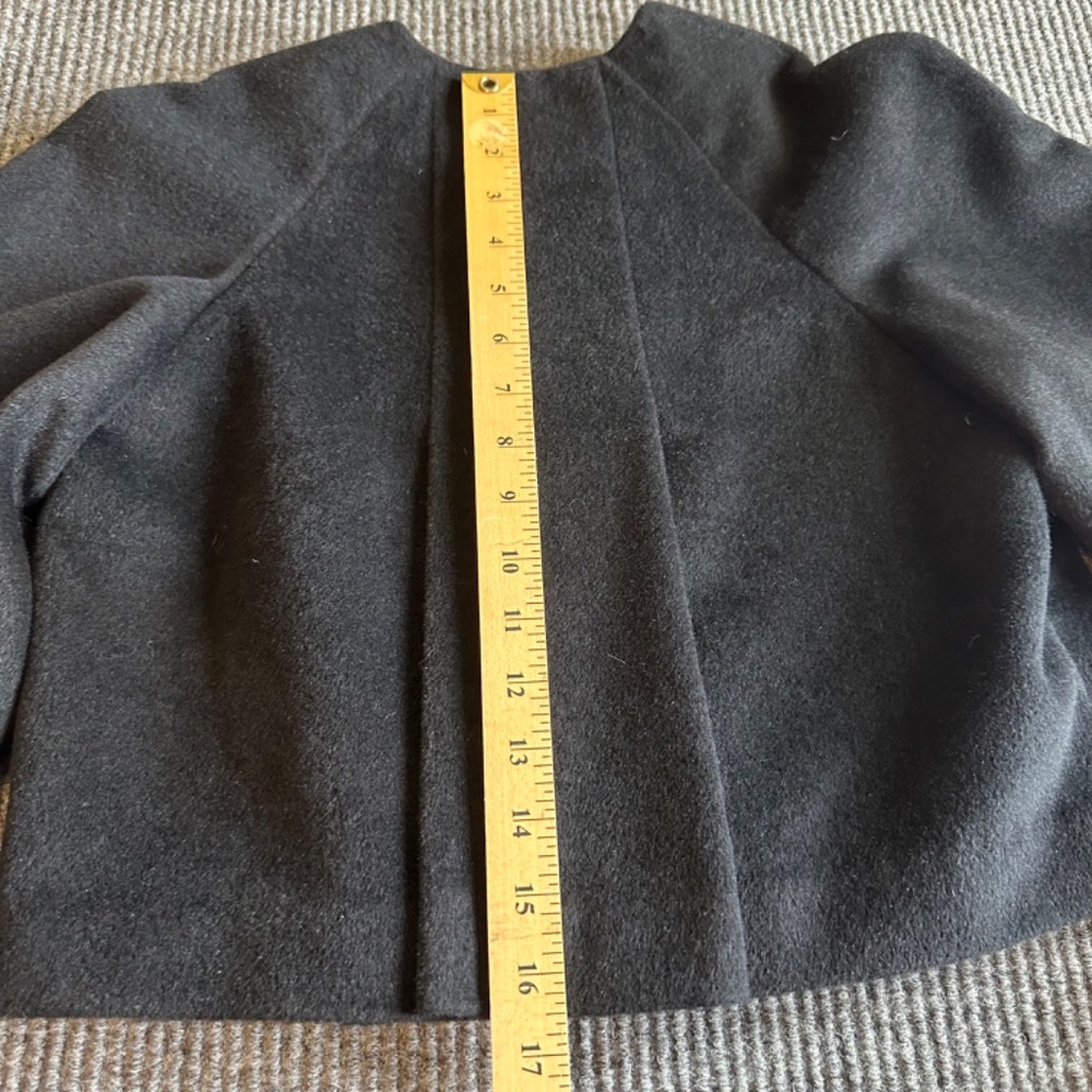 Etcetera Angora Wool Blend Jacket In Black Women'… - image 7